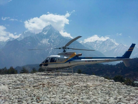 Don’t worry about the plane, Book your Lukla to Kathmandu Helicopter Flight Ticket from Air Dynasty
