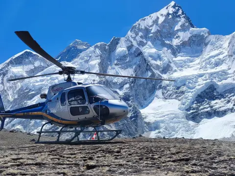 Everest Base Camp with Everest View Hotel Helicopter Tour